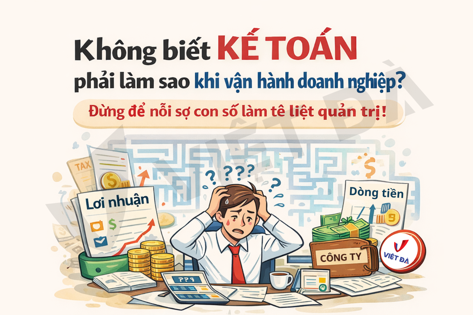 không biết kế toán phải làm sao